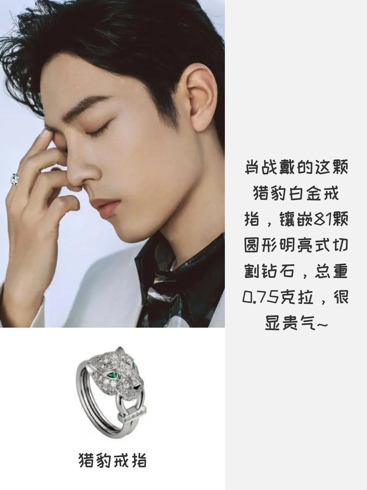 真没想到肖战这么低调，随便一条项链都这么豪