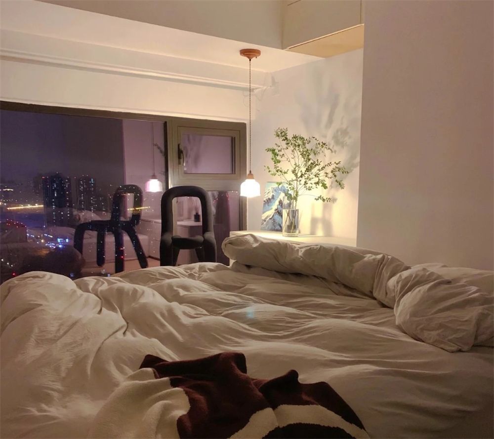 一间广州40㎡LOFT：“天井”式二层隔间很有特点，独居也太舒服了
