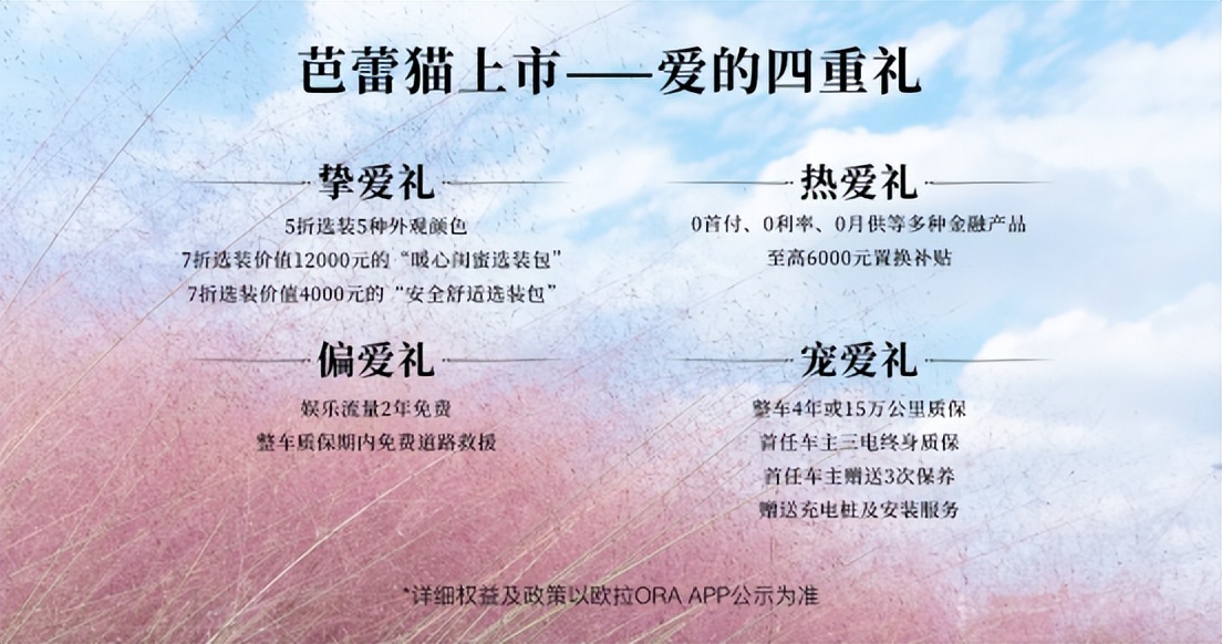 拒绝大众化，欧拉芭蕾猫上市