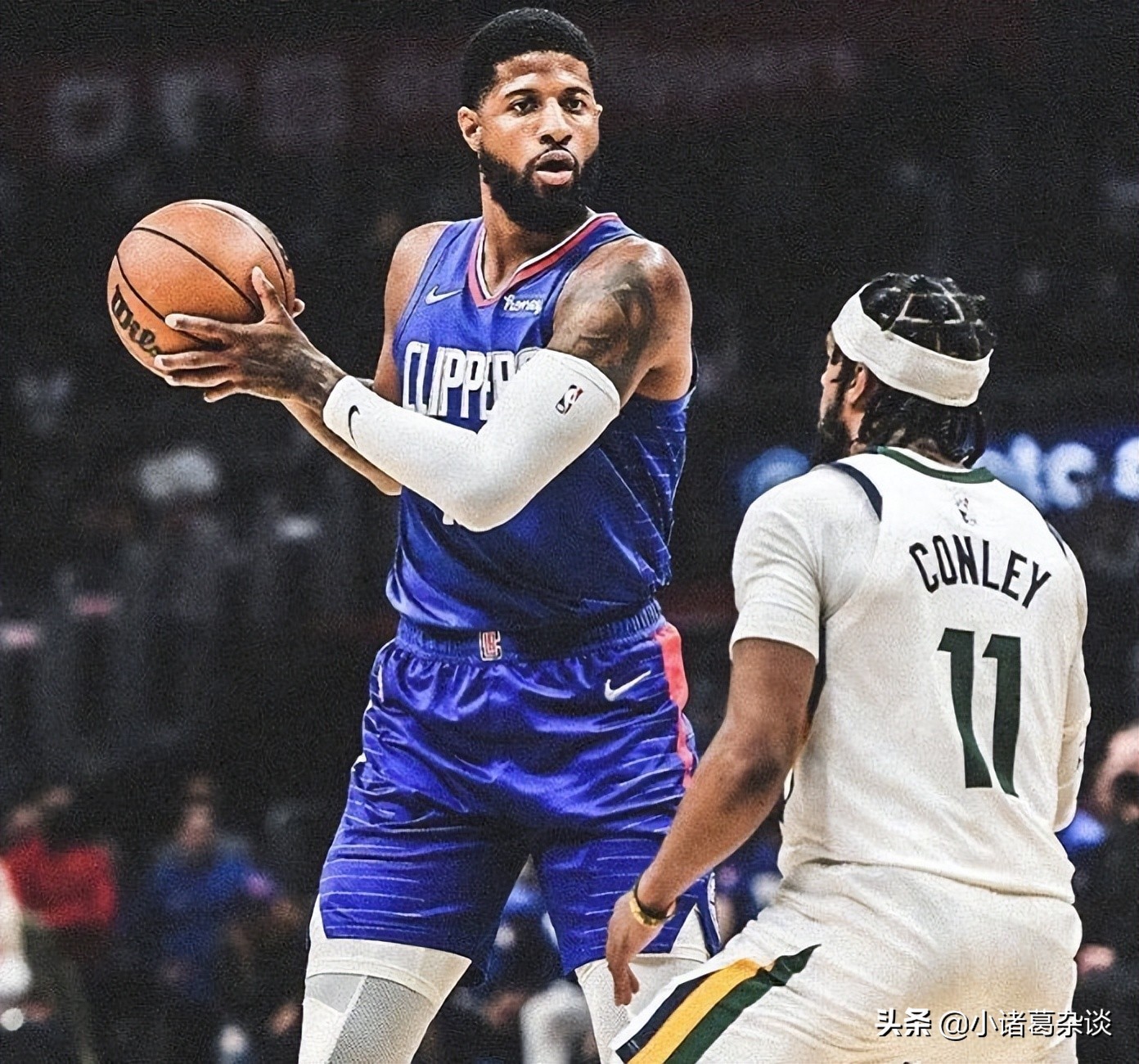 微微一笑很倾城篮球戏（落后25分，泰伦卢微微一笑！乔治复出单节25分，CCTV5真会选比赛）-趣拿体育