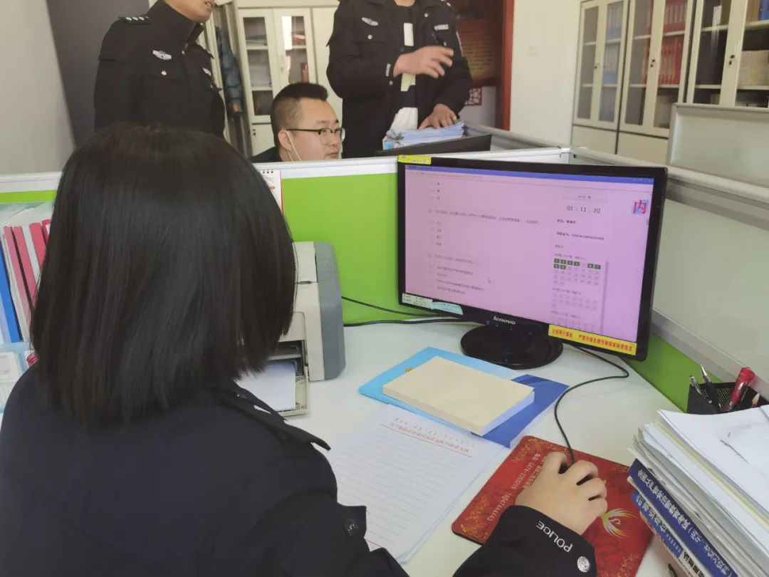 以考验学 以考促学 —丰镇市交管大队依托公安网络学院开展“优化法治化营商环境”知识测试