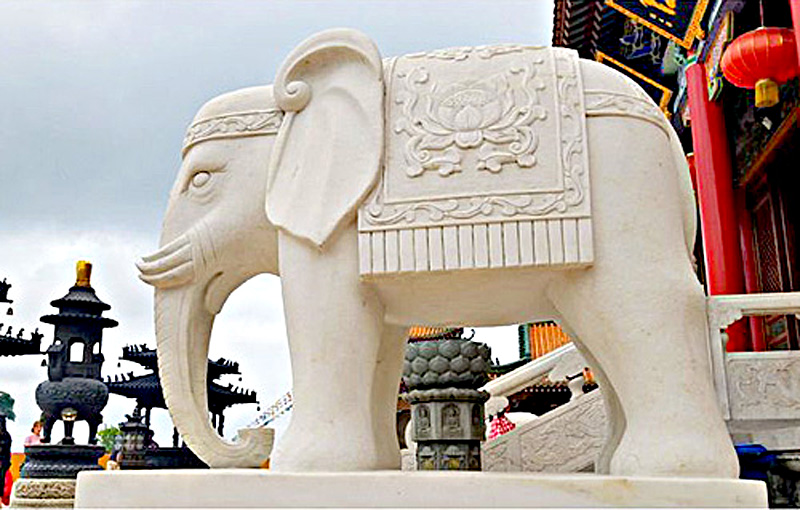 汉白玉石雕大象有哪些用途？