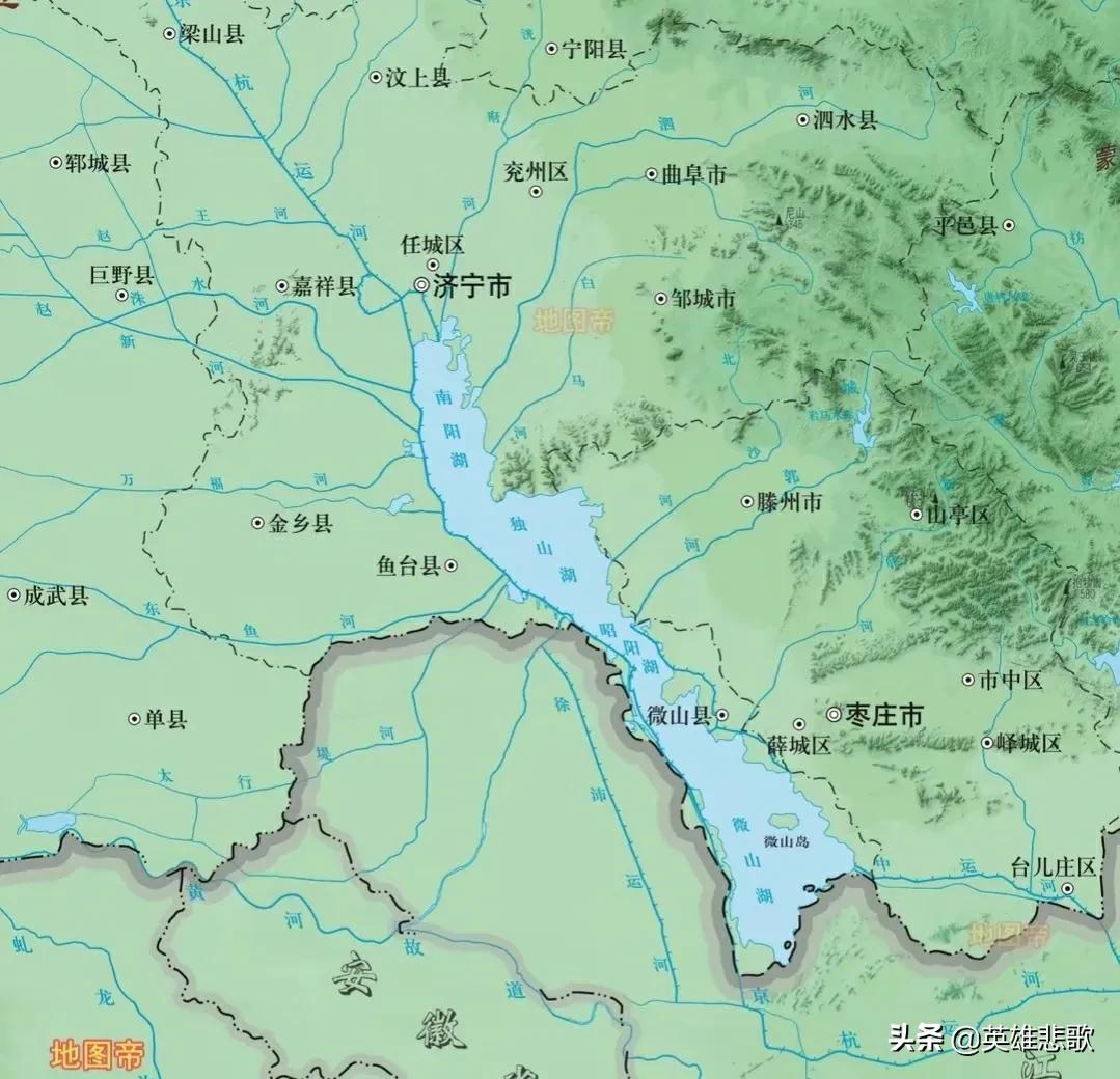 微山湖本是苏鲁两省的界湖，为何归山东省独有？
