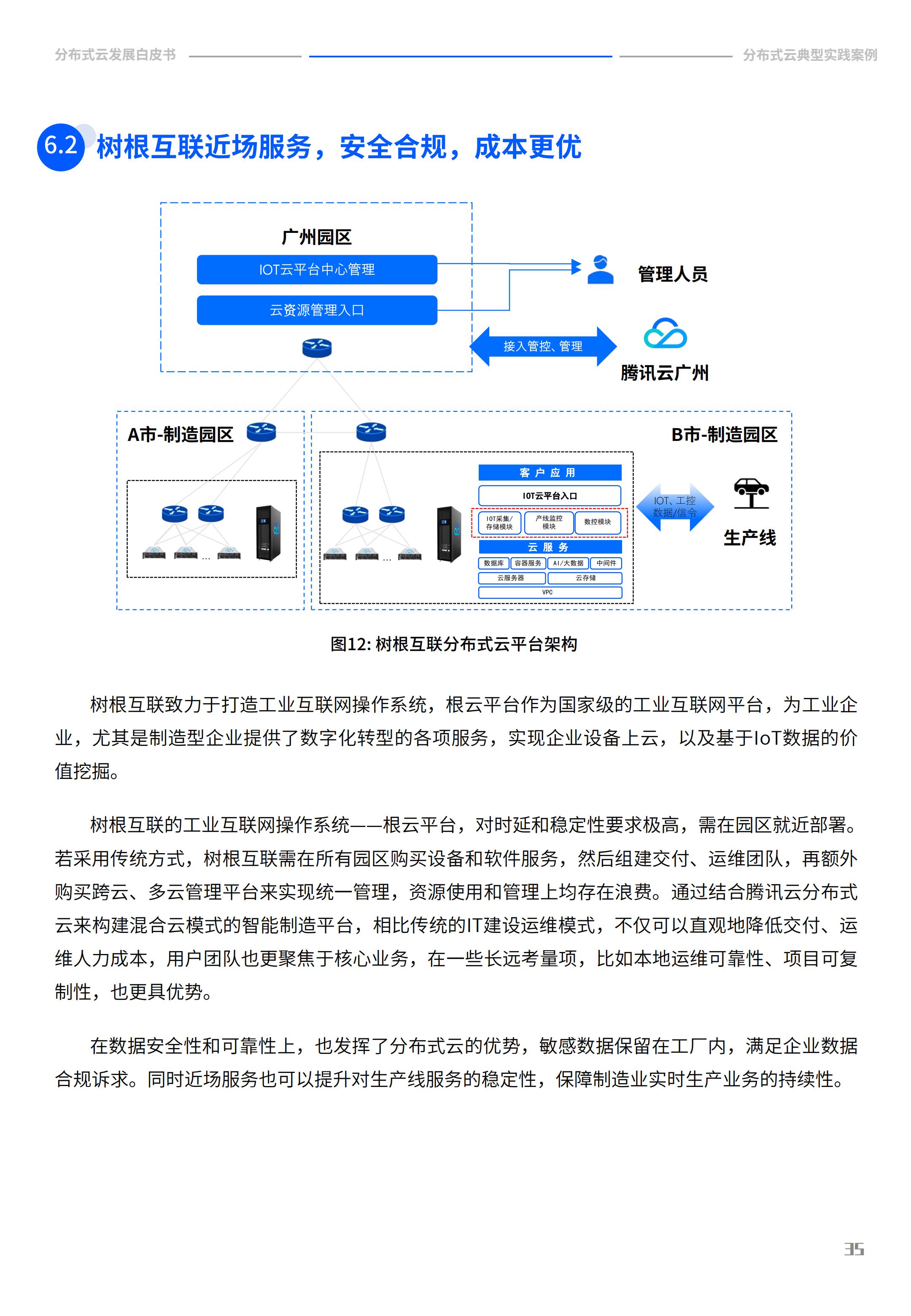 2022年分布式云发展白皮书，腾讯云&中国信通院，完整版47页