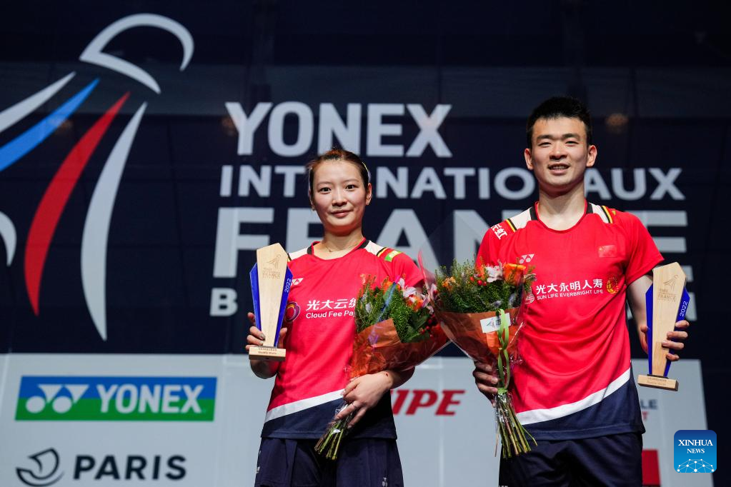 全国羽毛球锦标赛男双决赛(中国在羽毛球法网公开赛上获得两个冠军)