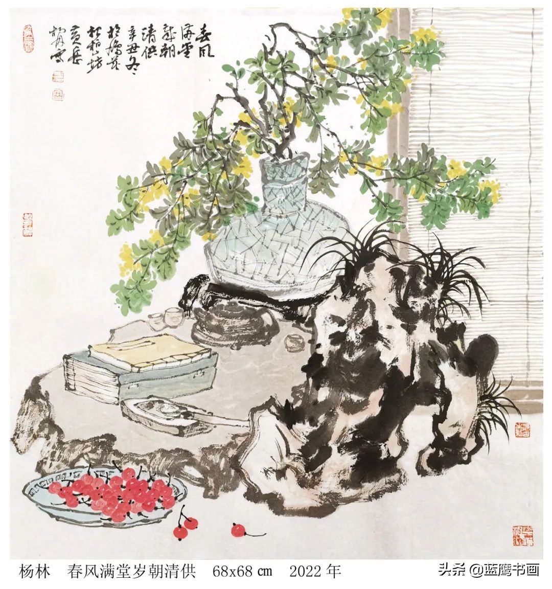 丹青不知老将至，富贵于我如浮云——著名画家杨林“观古亭”小记