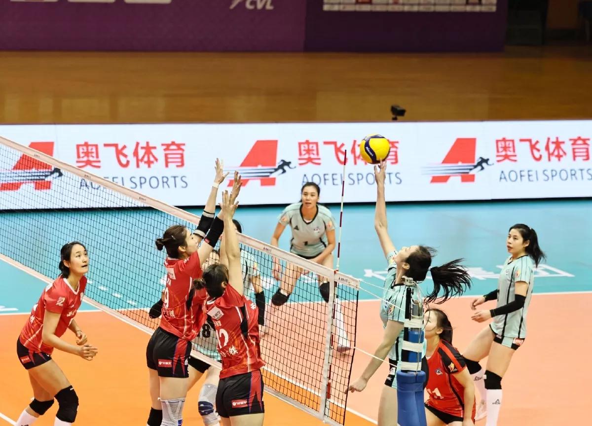 2022-2023中国女排超级联赛12月1日战报