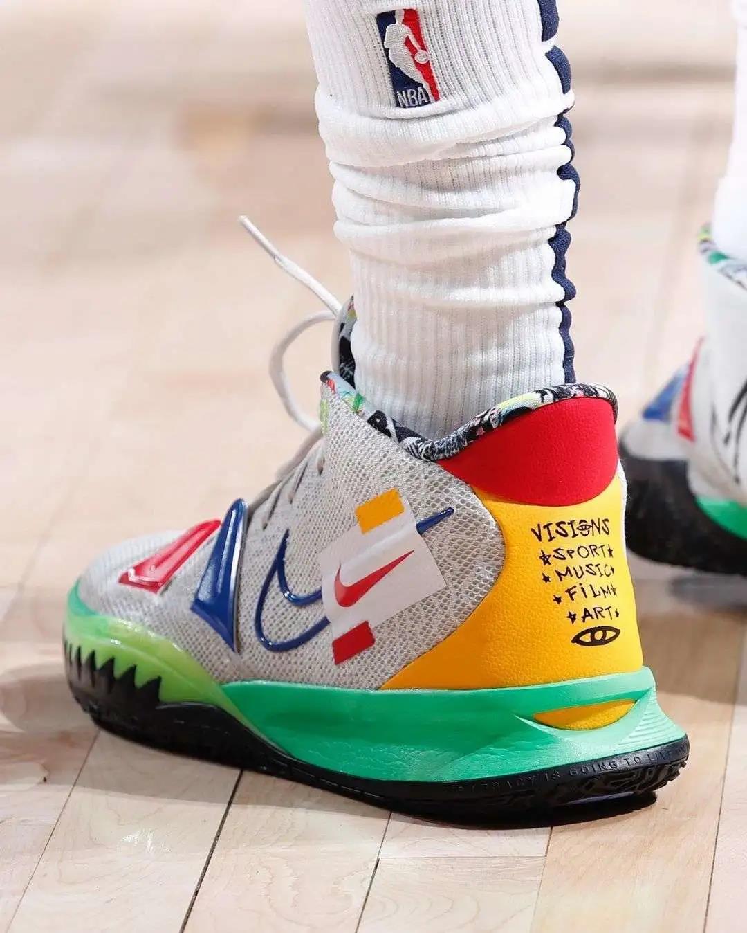 nba球员为什么穿欧文7（欧文欧神仙NBA赛场穿了哪些Nike Kyrie 7代篮球鞋经典回顾）