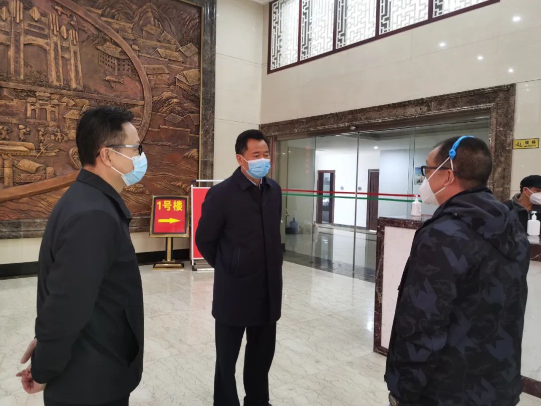 石希欣督导鹤城区第五轮核酸检测及隔离管控工作