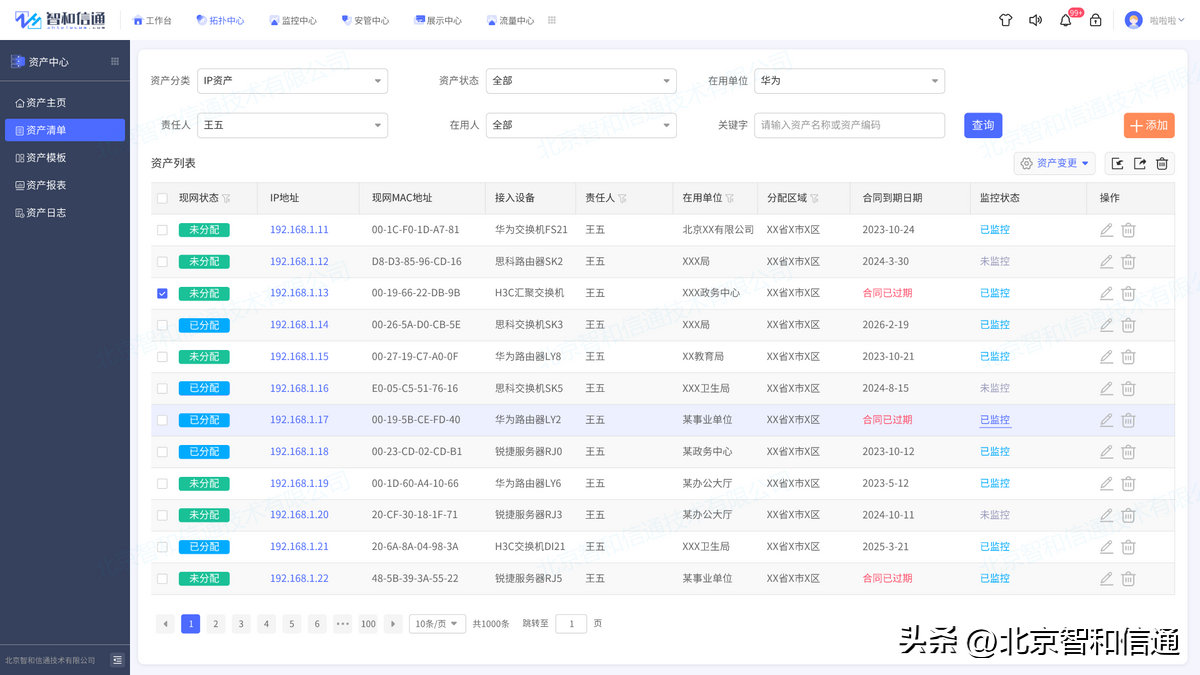 北京联通iptv（电信运营商网络运维方案）