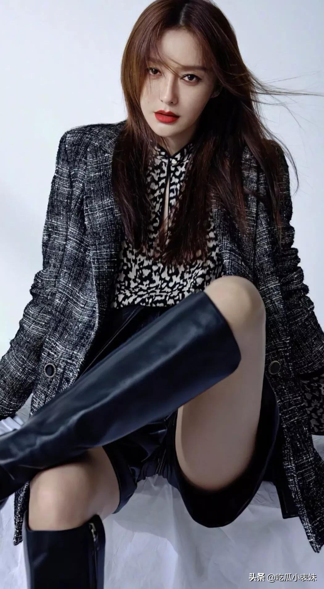 秦岚，美艳绝伦，网友：我的女神