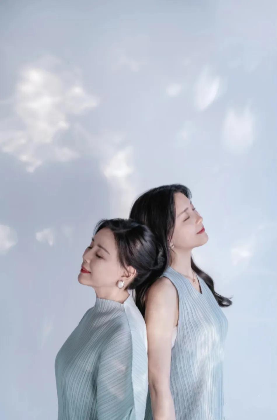 最美最优雅的母女合影写真