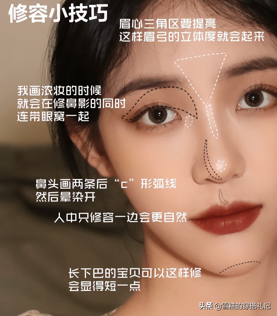 方脸、圆脸都不算什么，“扁平脸”才可怕！形象颜值还很难拯救