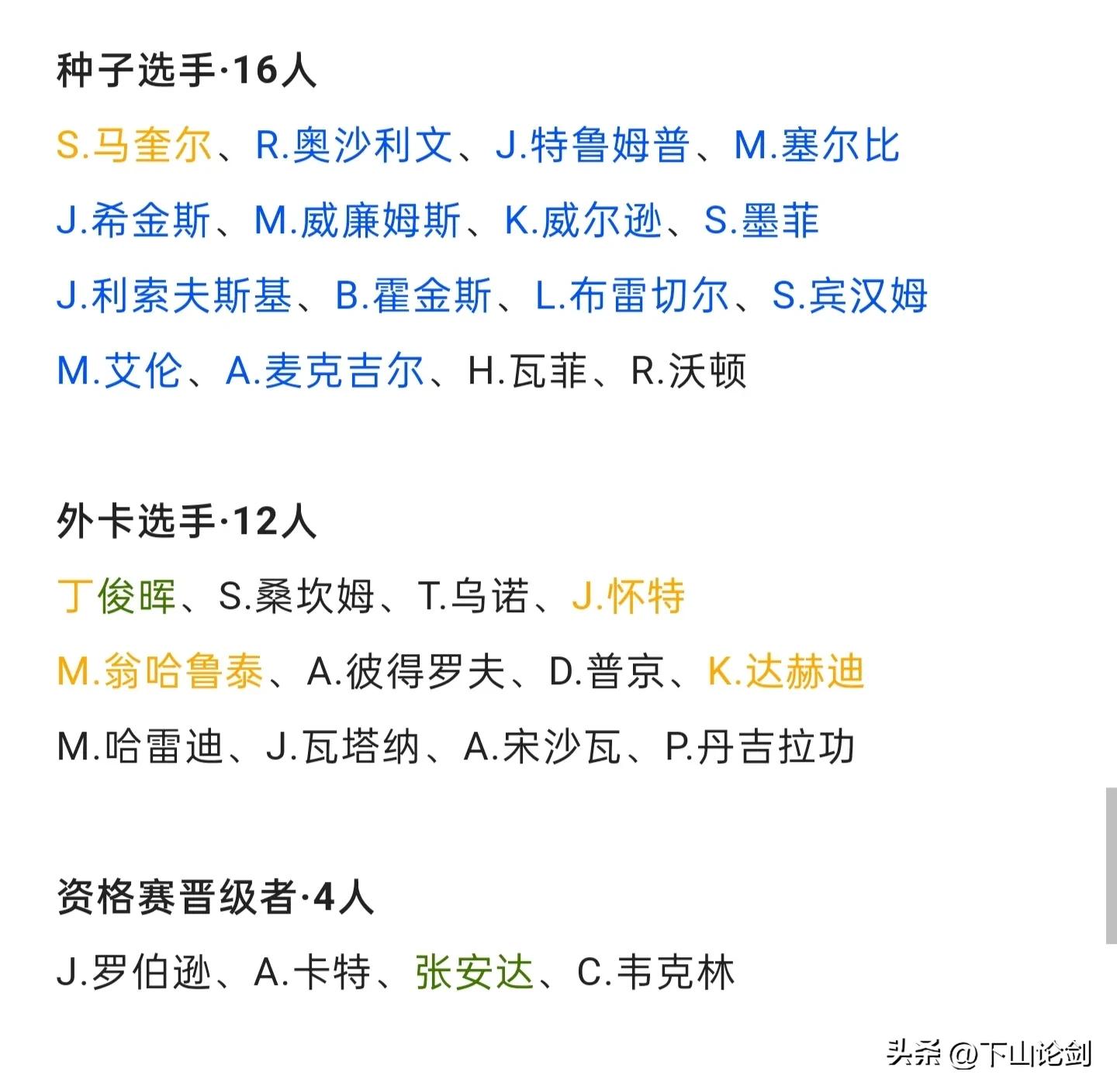 斯诺克赛事时间（斯诺克：2023年斯诺克1月15日最新赛事赛程签表）