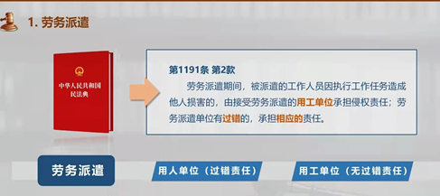 「每日一学」用人单位责任和劳务派遣单位责任