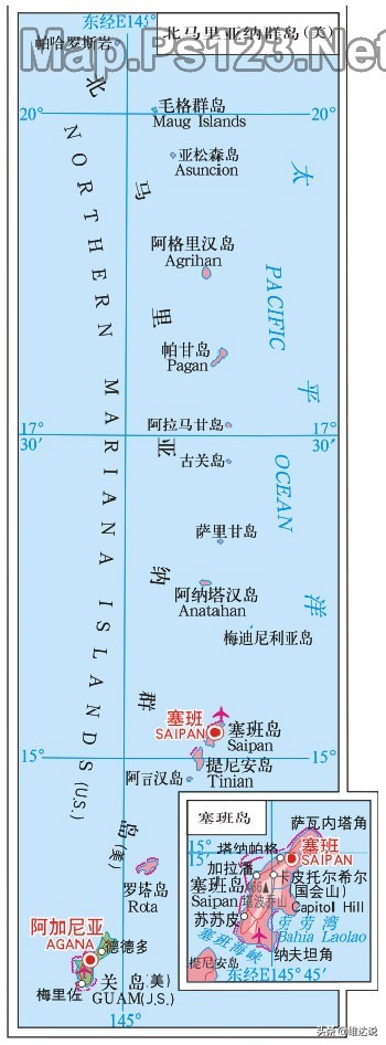 北马里亚纳群岛包括(美国为何放密联邦、帕劳、马绍尔独立,却将马里亚纳群岛收入囊中?)