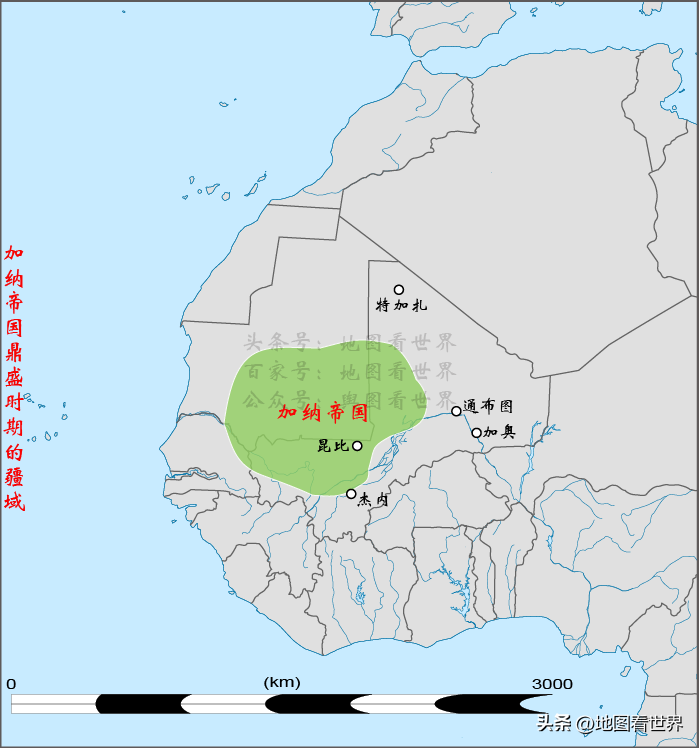 (1)国家之名来自古加纳王国加纳全称加纳共和国(the republic of