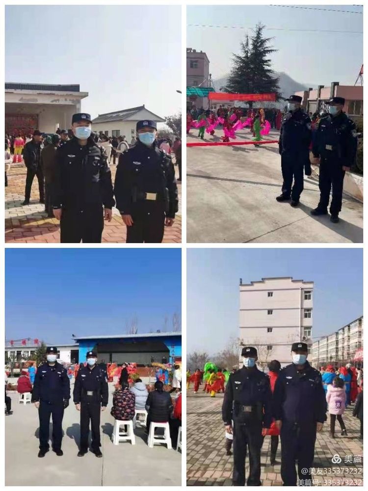 铜川公安印台分局广阳派出所：锣鼓喧天闹元宵 忠诚履职护平安