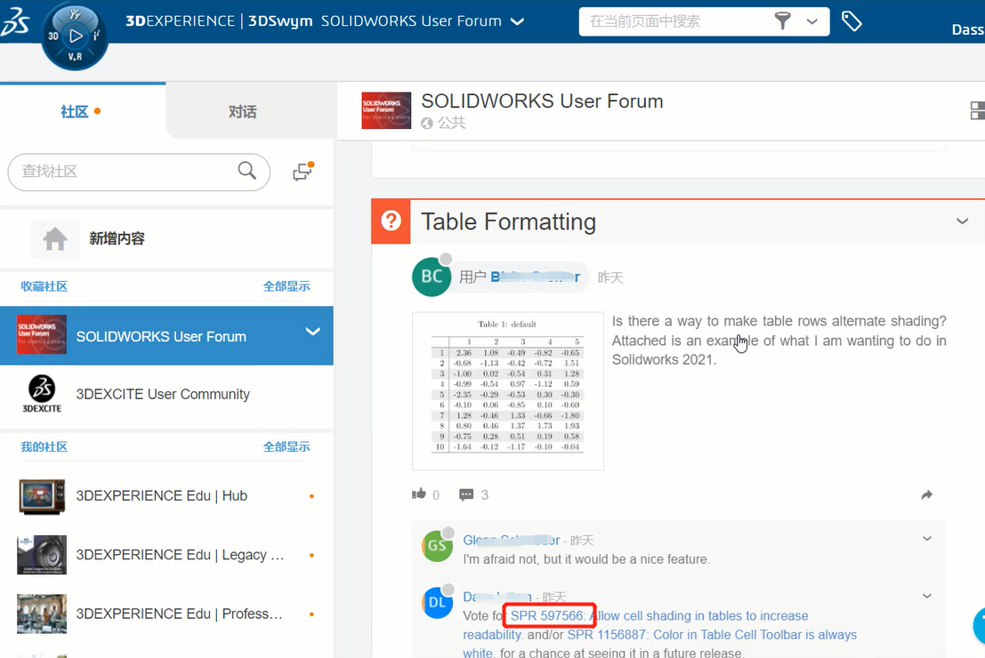 Forum(今日盘点：SOLIDWORKS forum——官方用户论坛)