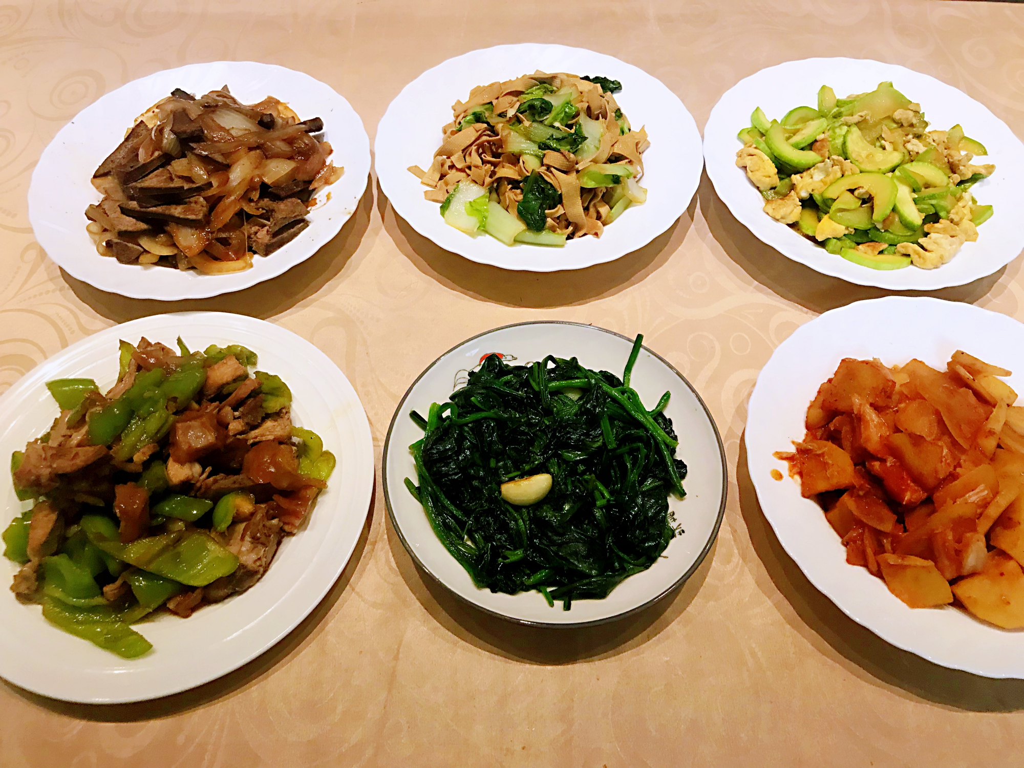 图片[1]-6菜晚餐做法 荤素搭配 营养且好吃不贵-起舞食谱网