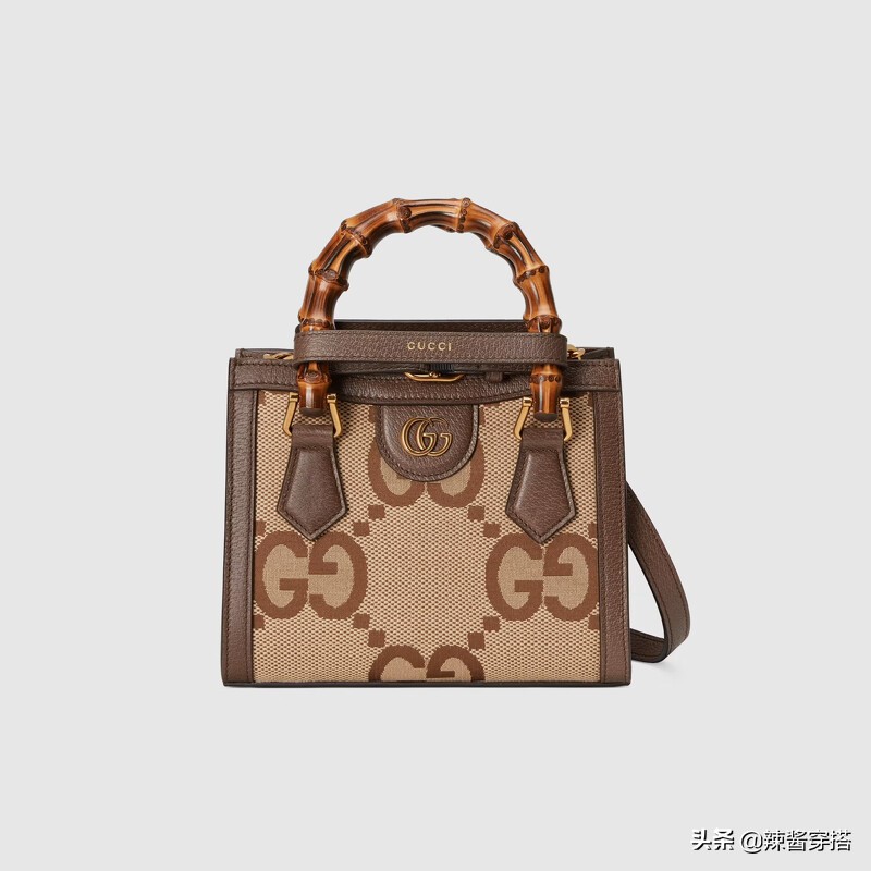 Gucci经典GG Logo变大了！跃上竹节包、托特袋、后背包和长短皮夹