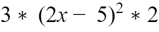 链式法则（Chain rule）