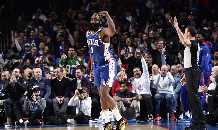 nba为什么禁76人比赛（哈登战旧主！76人比赛正式恢复直播，此前争议言论被国内禁播）