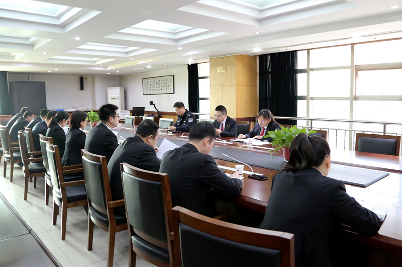 咸阳市中级人民法院《咸阳·现代人民司法》杂志编辑部召开2022年一季度编辑部会议