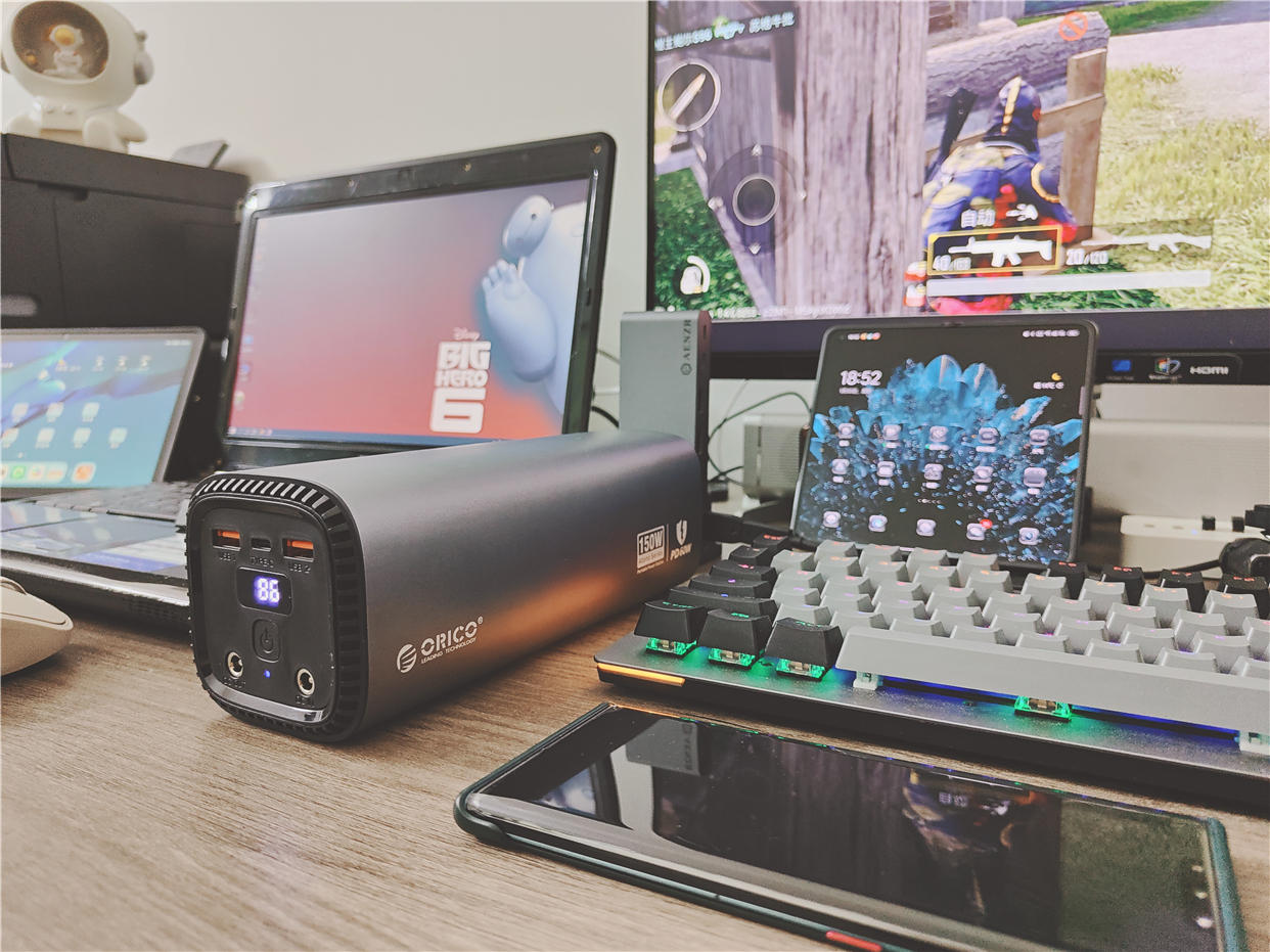 ORICO奥睿科户外电源体验，轻巧便携，最便利的办公充电站