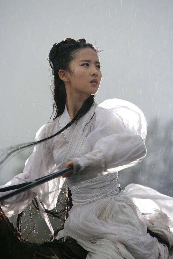 刘亦菲的小龙女造型 当之无愧的神仙姐姐
