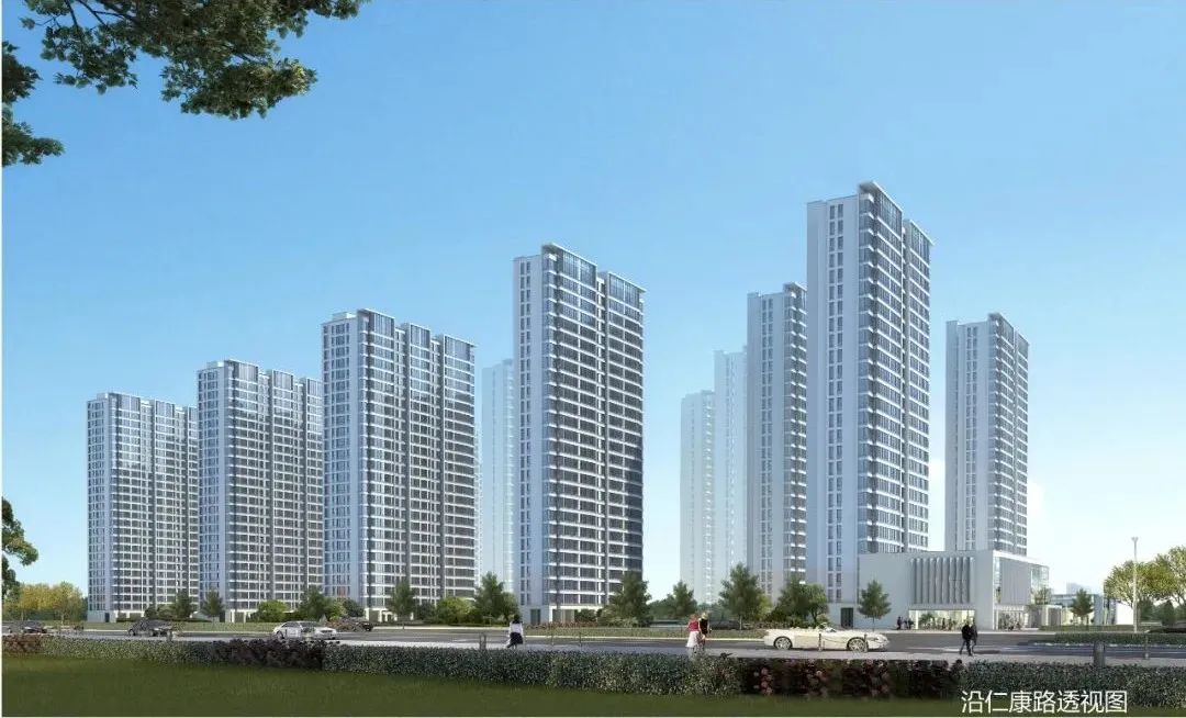 仁和街道仁康区块的安置房项目