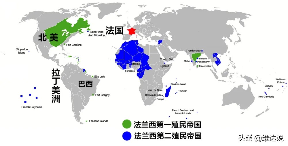 全球哪個國家土地面積最大(海外殖民地慘遭瓜分的法國,為何能保有世界