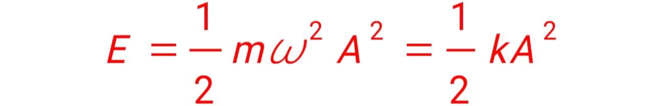 简谐振动的位移、速度、加速度及能量