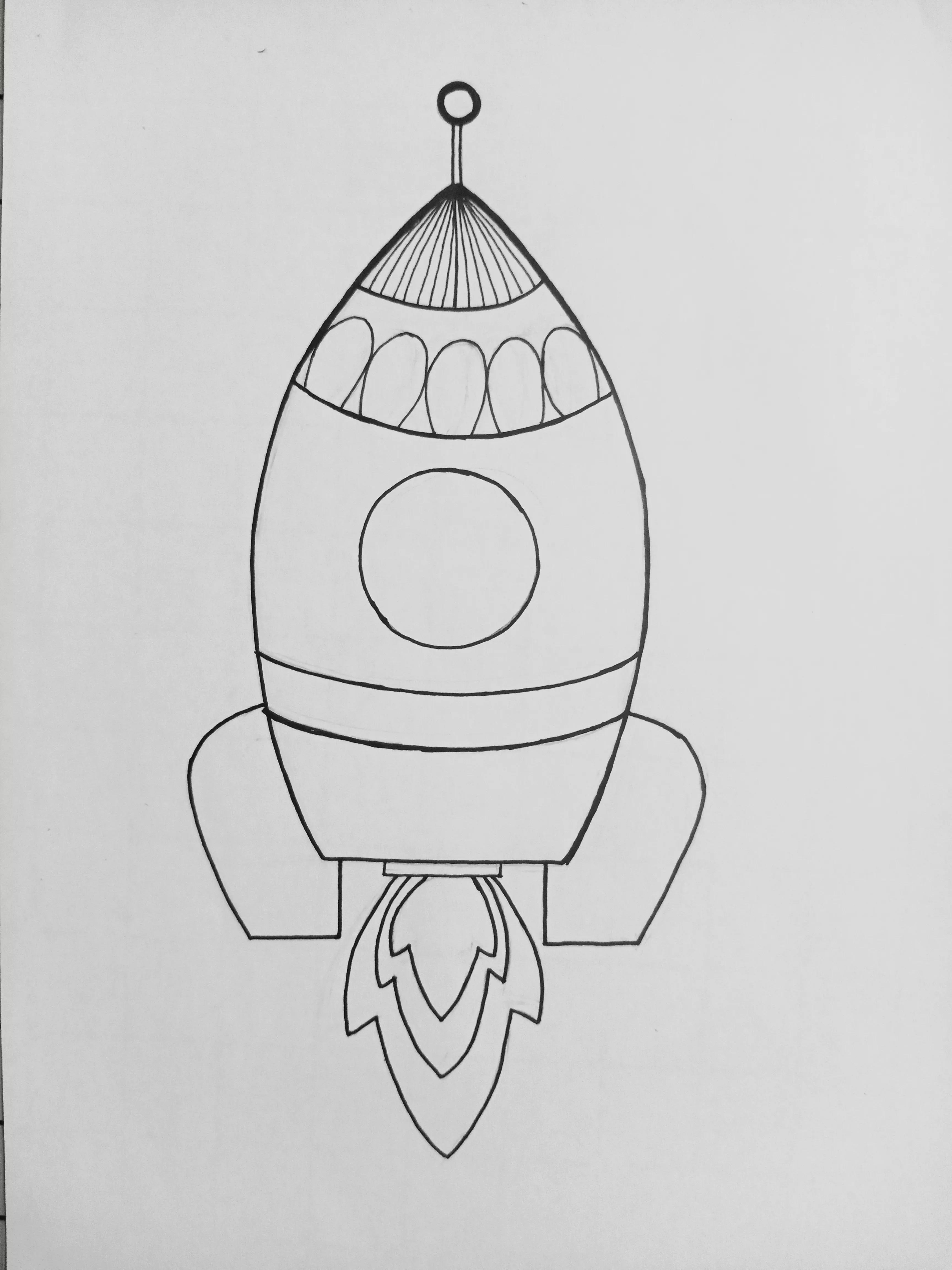 火箭筒怎么画(火箭筒怎么画简单又帅气)