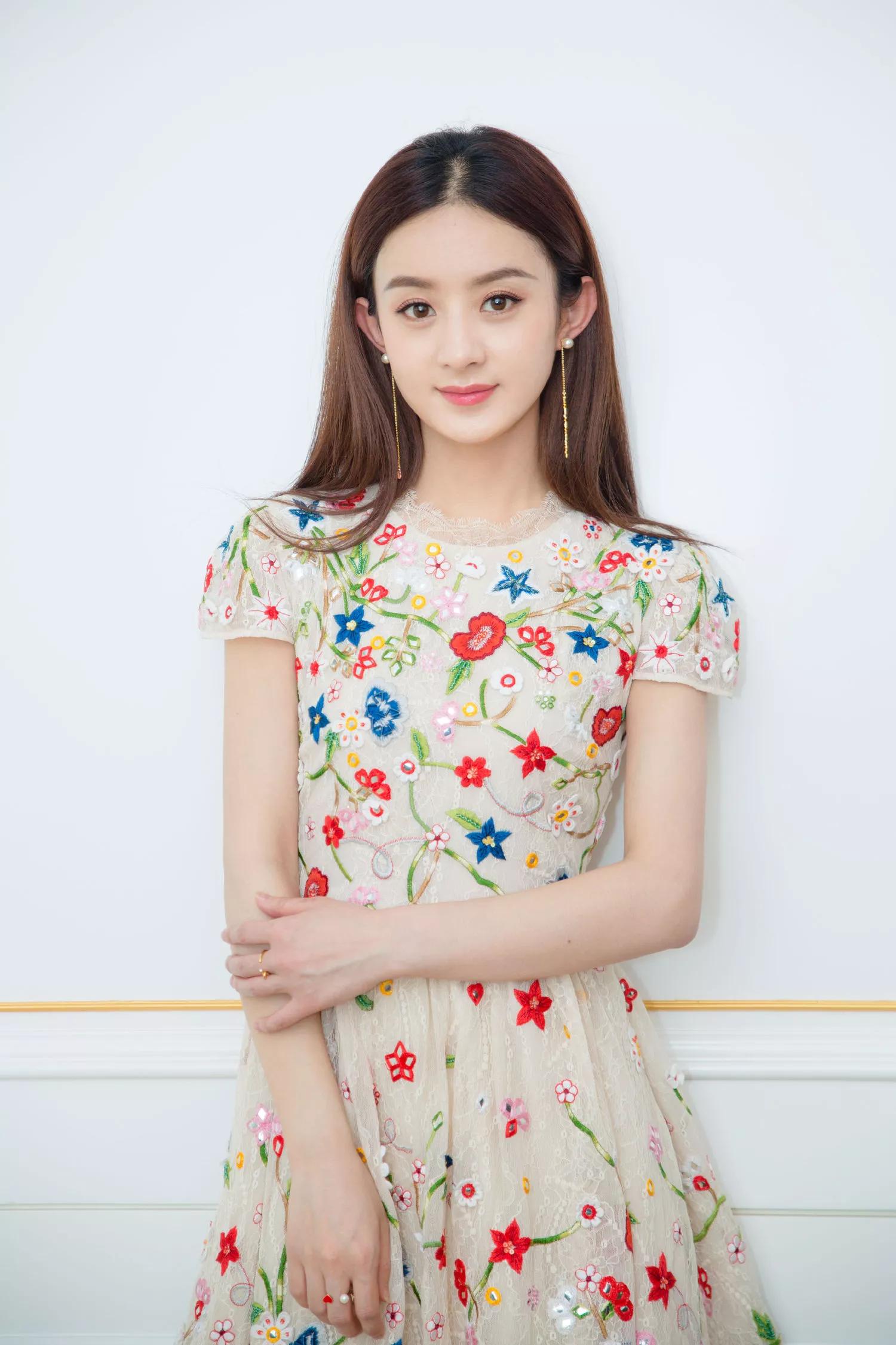 如花似玉的赵丽颖