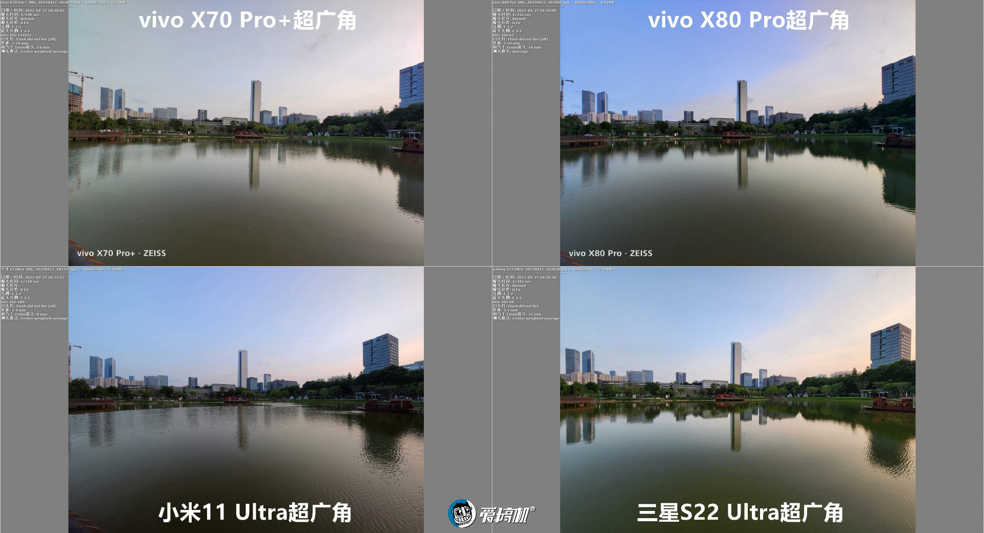 旗舰拍照PK：vivo X80Pro对X70Pro+、三星S22Ultra、小米11Ultra