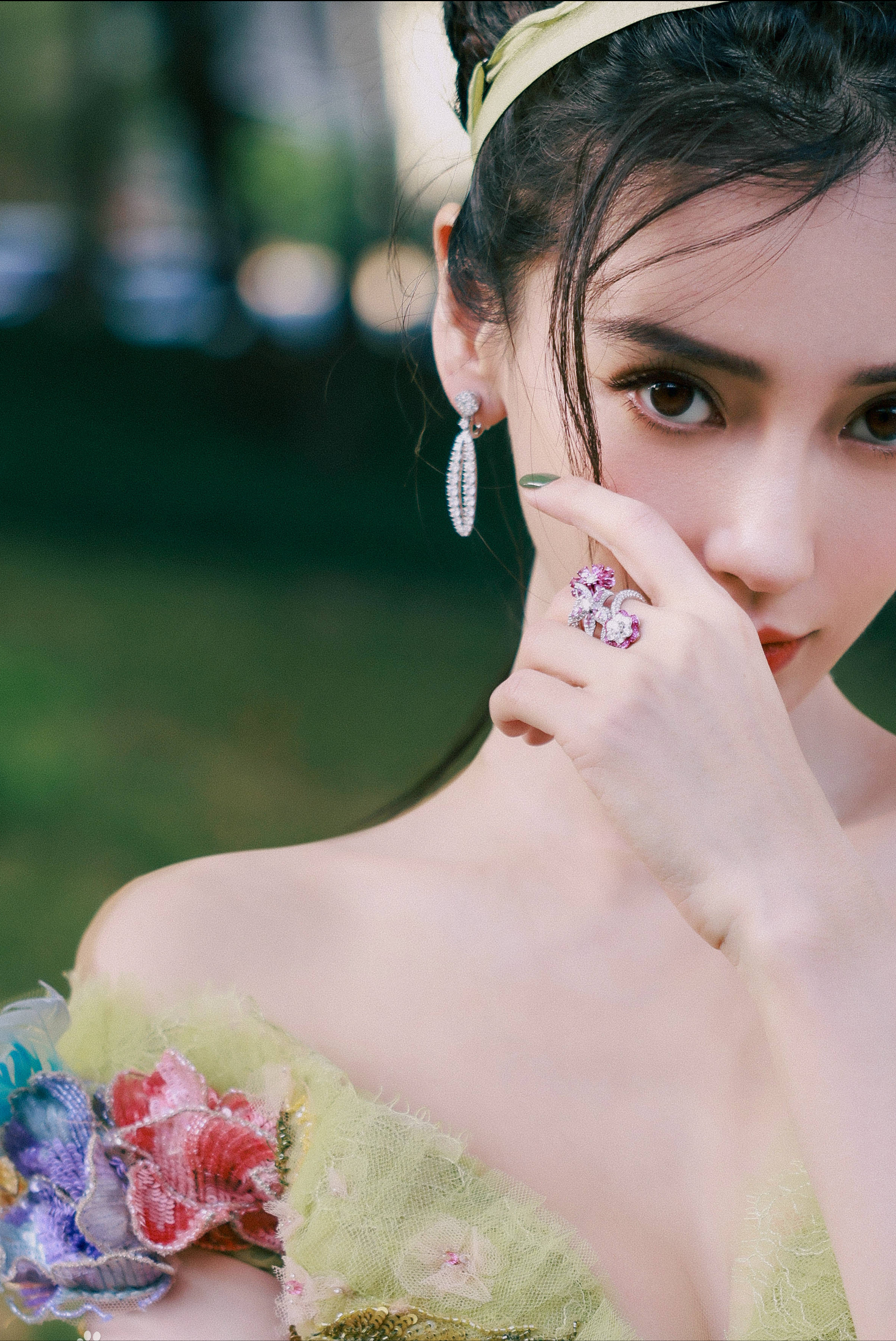 混血儿杨颖，宛如人间天使