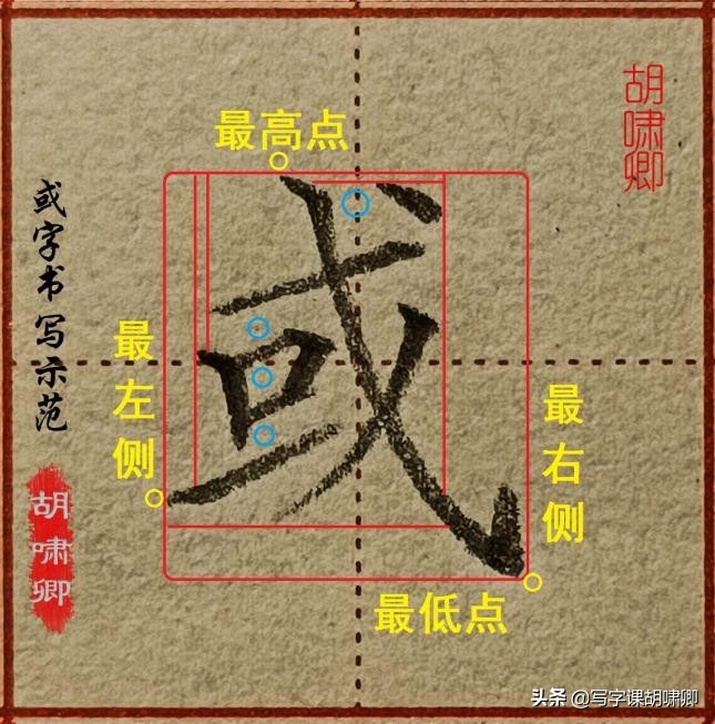 练字技巧！只有一种情况斜钩不可写长，掌握这一点，写好这类字