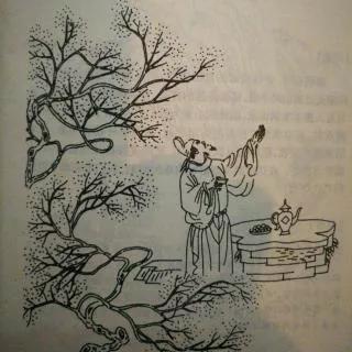李白在官场失意,为追求自由,向往光明,写下了《月下独酌四首》