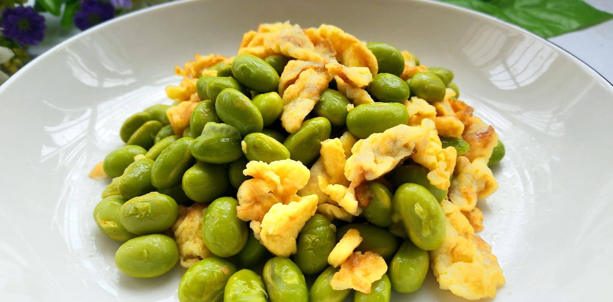 图片[6]-【毛豆炒鸡蛋】做法步骤图 美味下饭 孩子都抢着吃-起舞食谱网