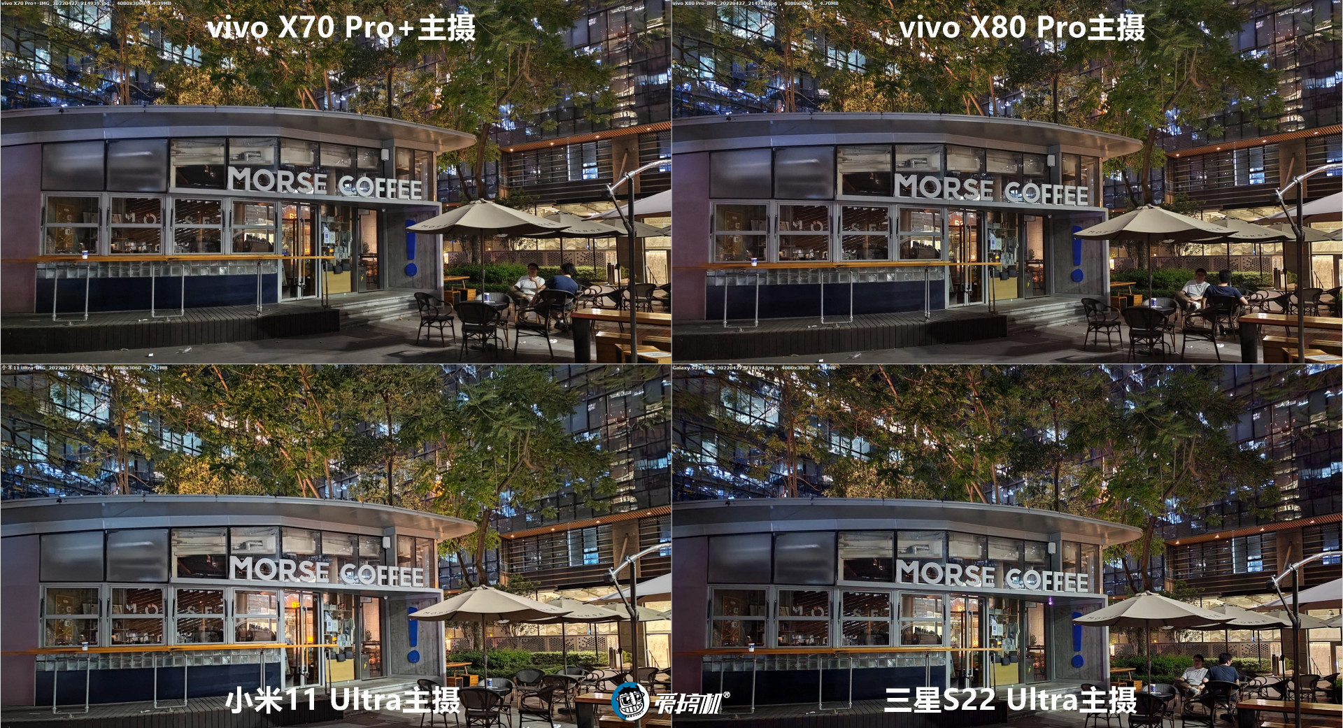 旗舰拍照PK：vivo X80Pro对X70Pro+、三星S22Ultra、小米11Ultra