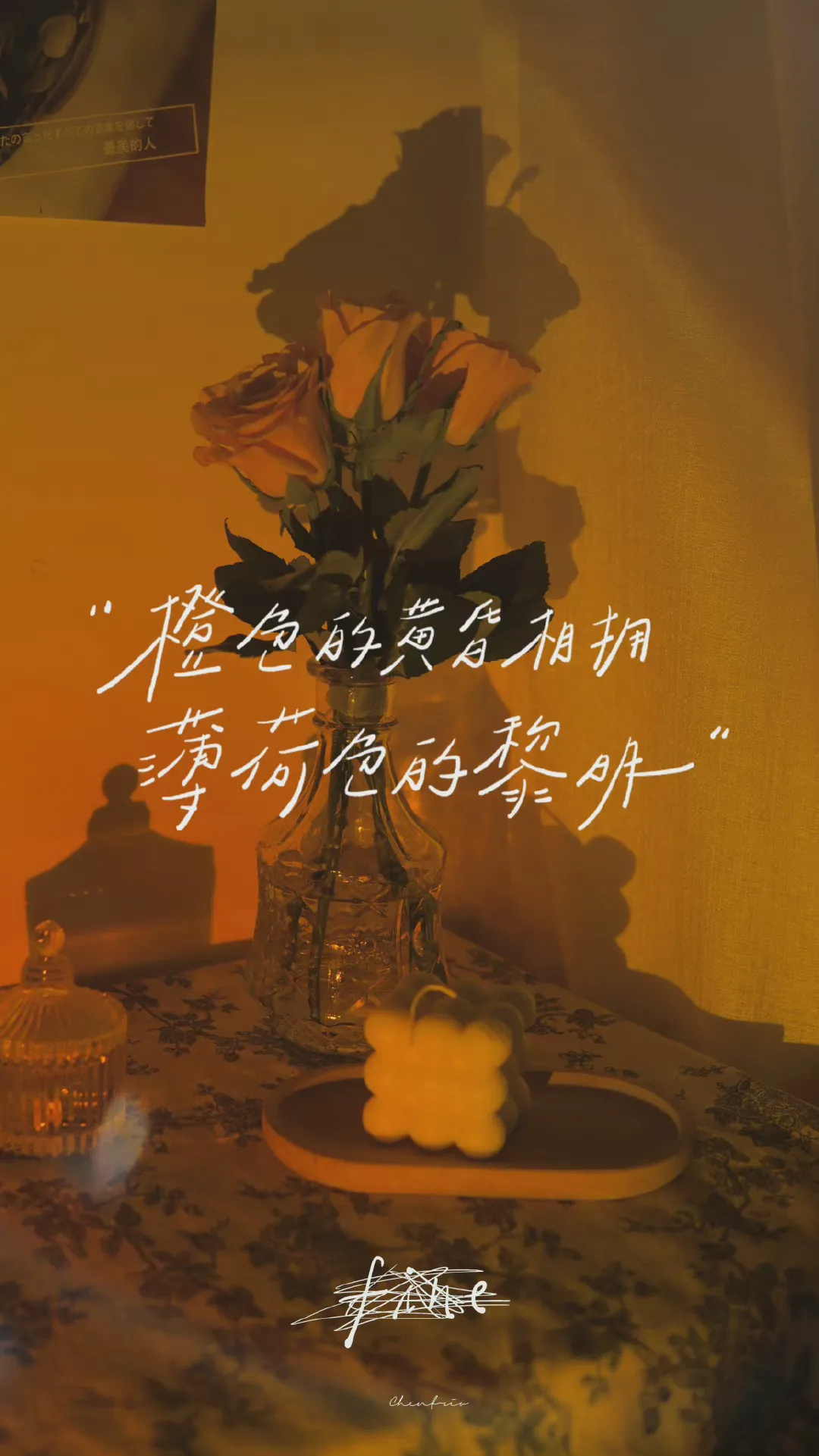 25句温柔表达"我想你"的文案