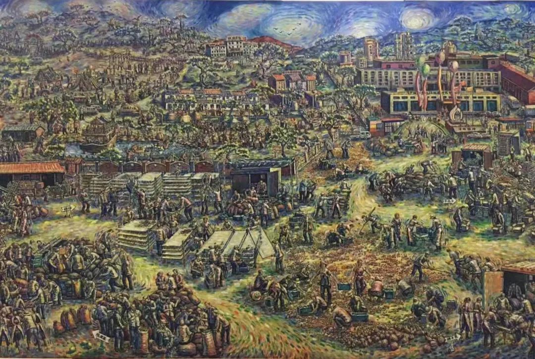 「收藏推荐」新时代艺术逐梦者巴特尔林甲作品展