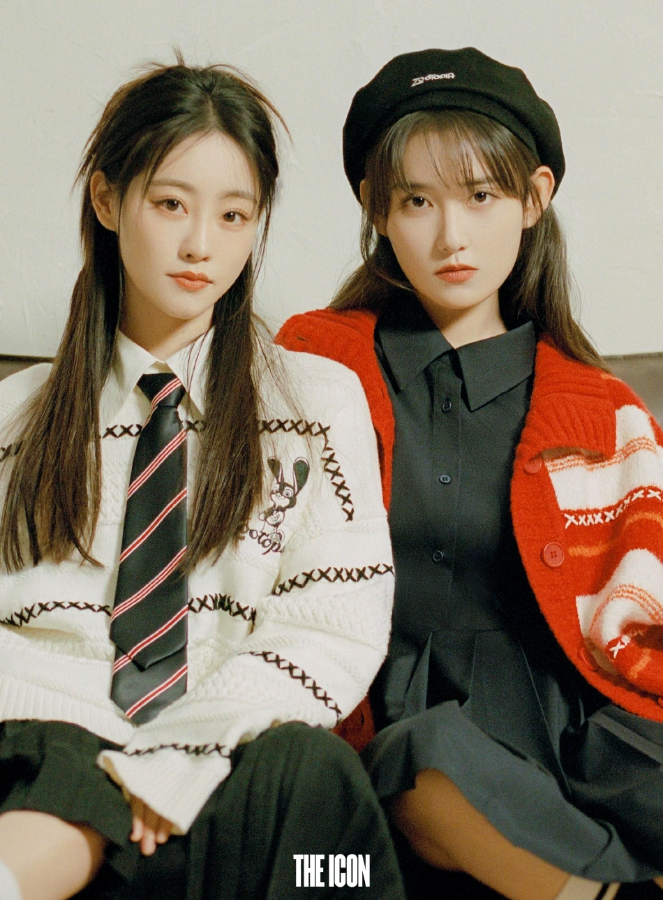 姐妹同框!祝绪丹,蒋依依双人写真