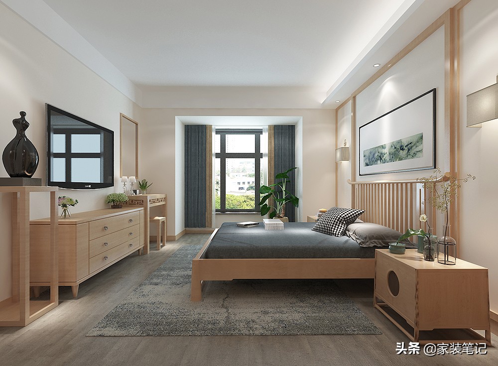 156㎡新中式装修风格实景图，典雅与现代完美融合