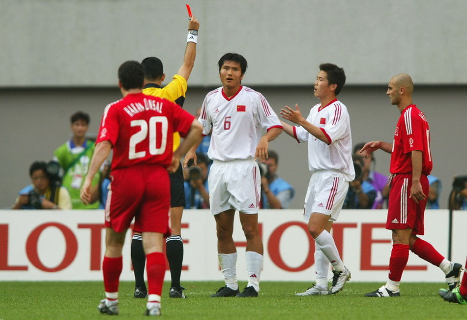 韩国对土耳其世界杯国语(20年前今天国足世界杯最后一战 0-3土耳其，遗憾一幕你还记得吗？)