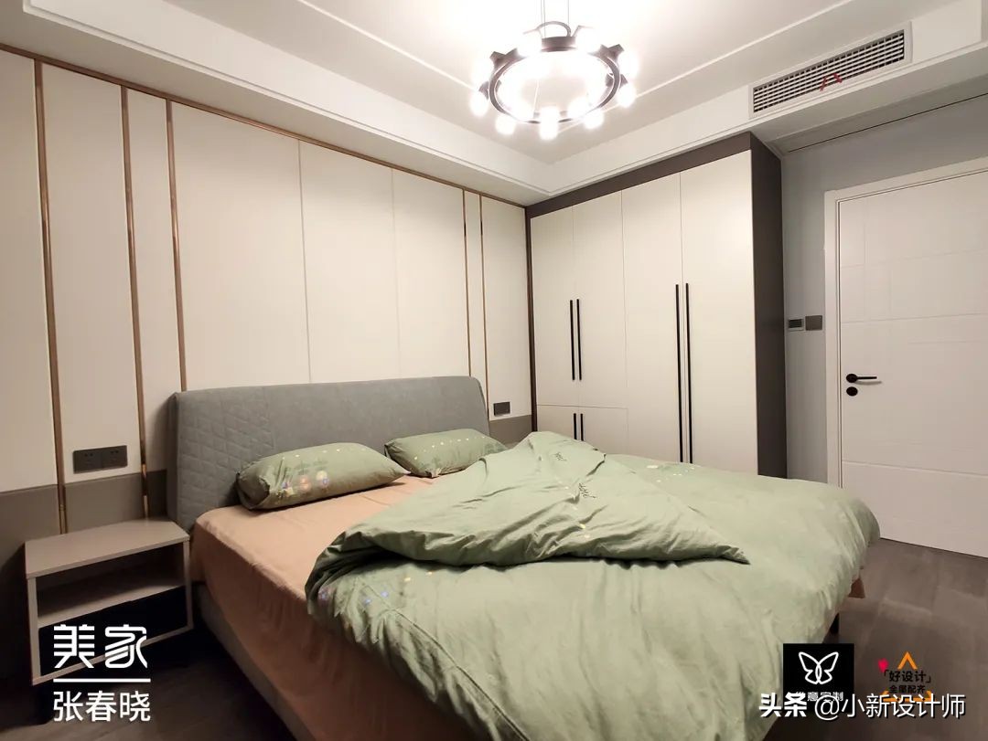 老婆把104㎡三房装出150㎡的轻奢感，一进门就被惊艳了