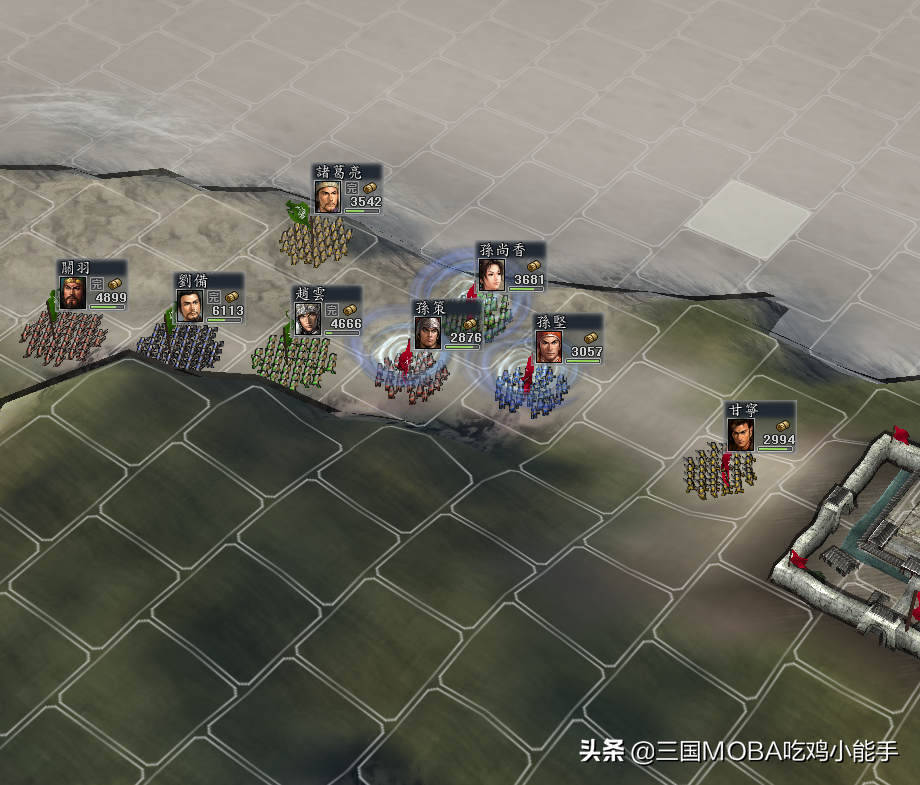 三国志11：开局可玩速推的4大剧本势力，硬刚强敌，光速破局