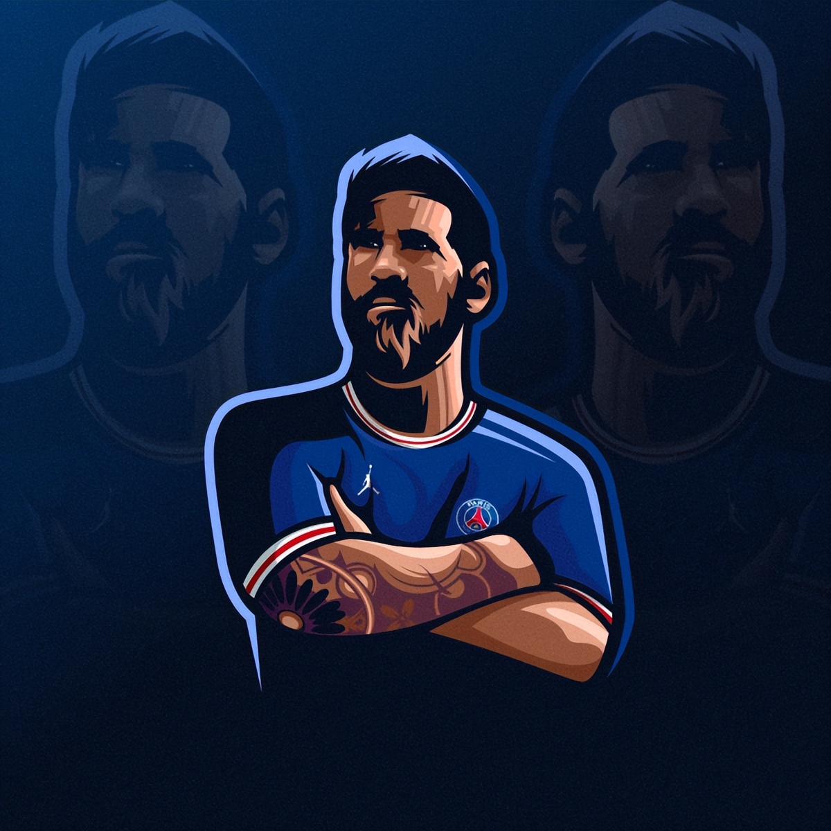 梅西世界杯情头（世界杯 - 梅西头像）