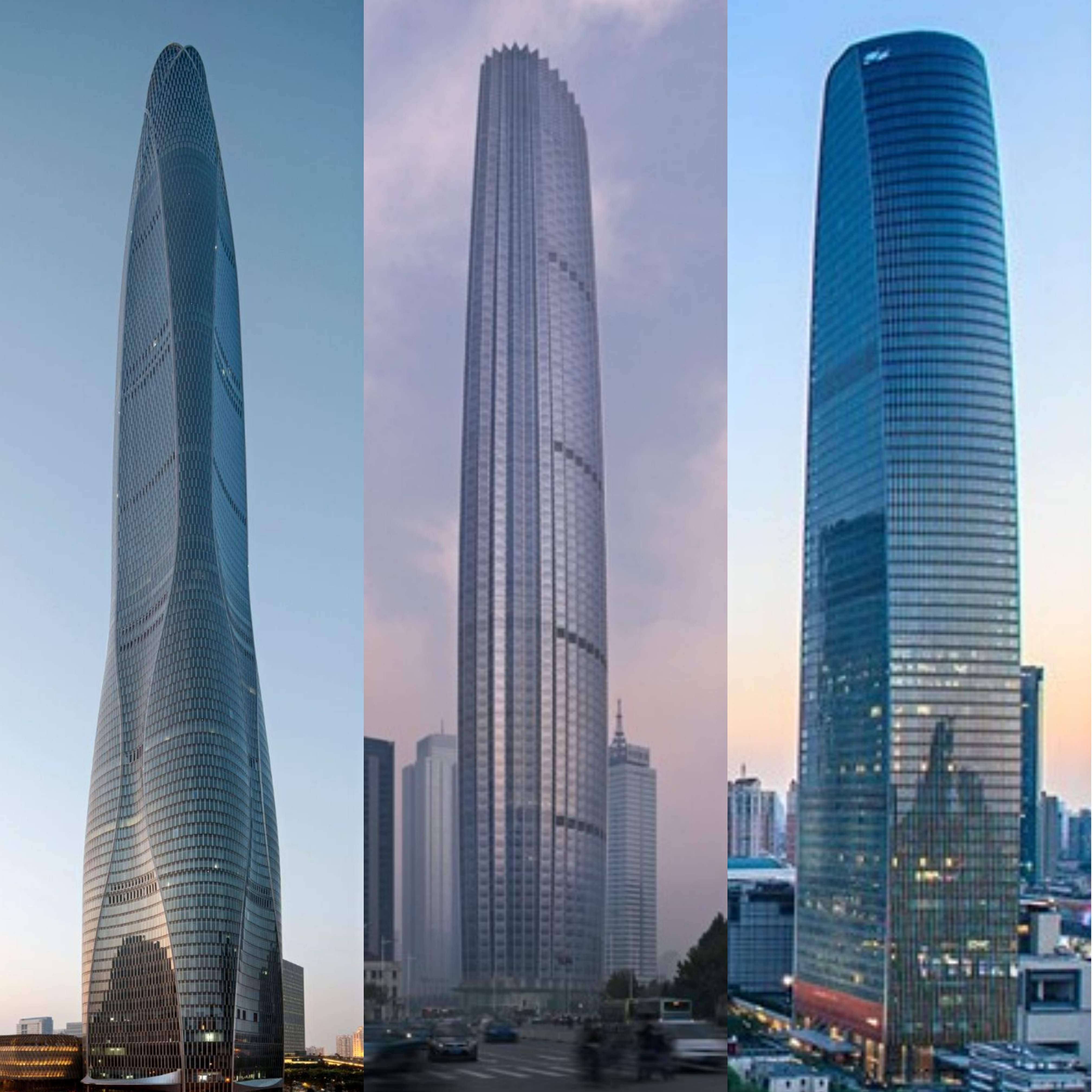 世界上已竣工最高的100座建筑——中国篇！深圳引领，24城入榜